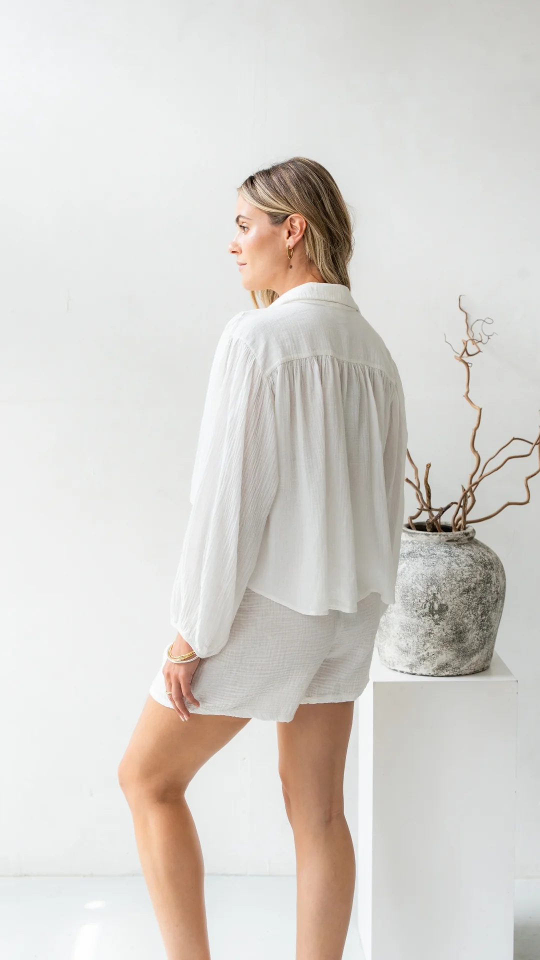 Aida Shirt - White - Image 7