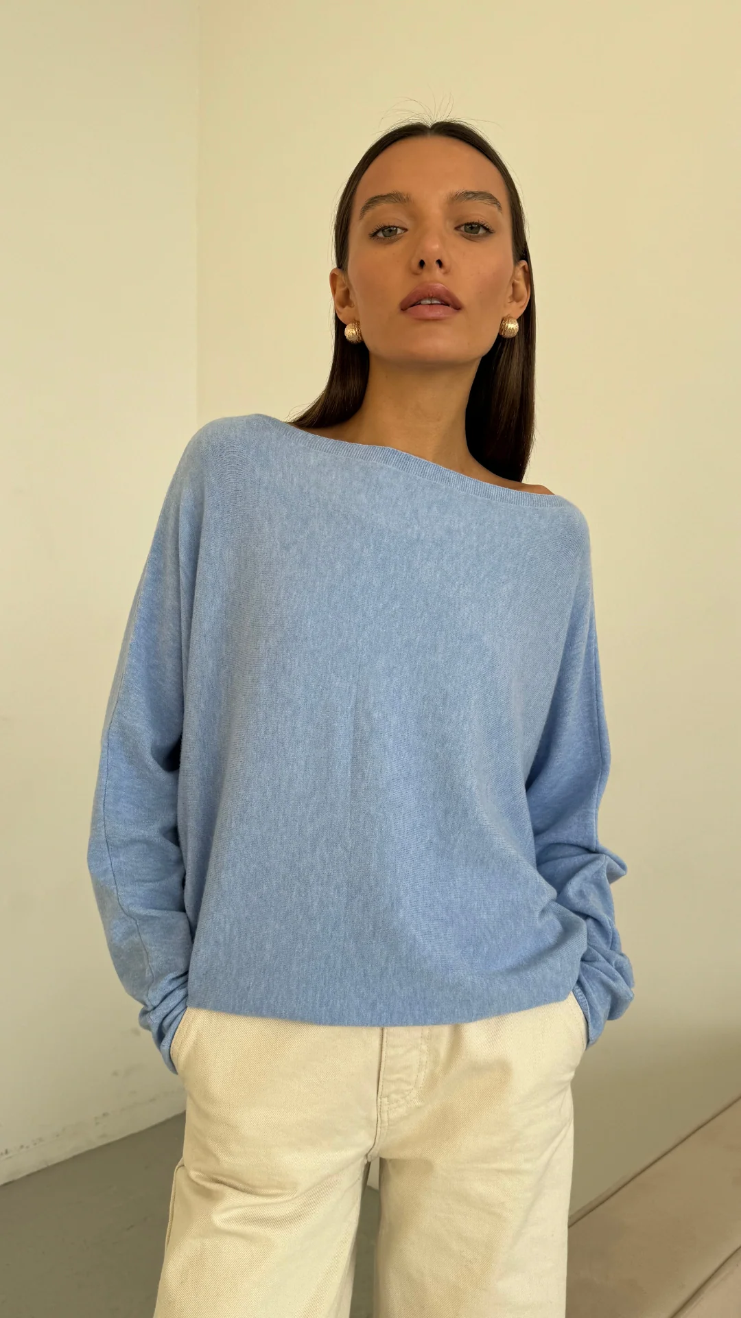 Poppy Sweater - Sky - Image 5