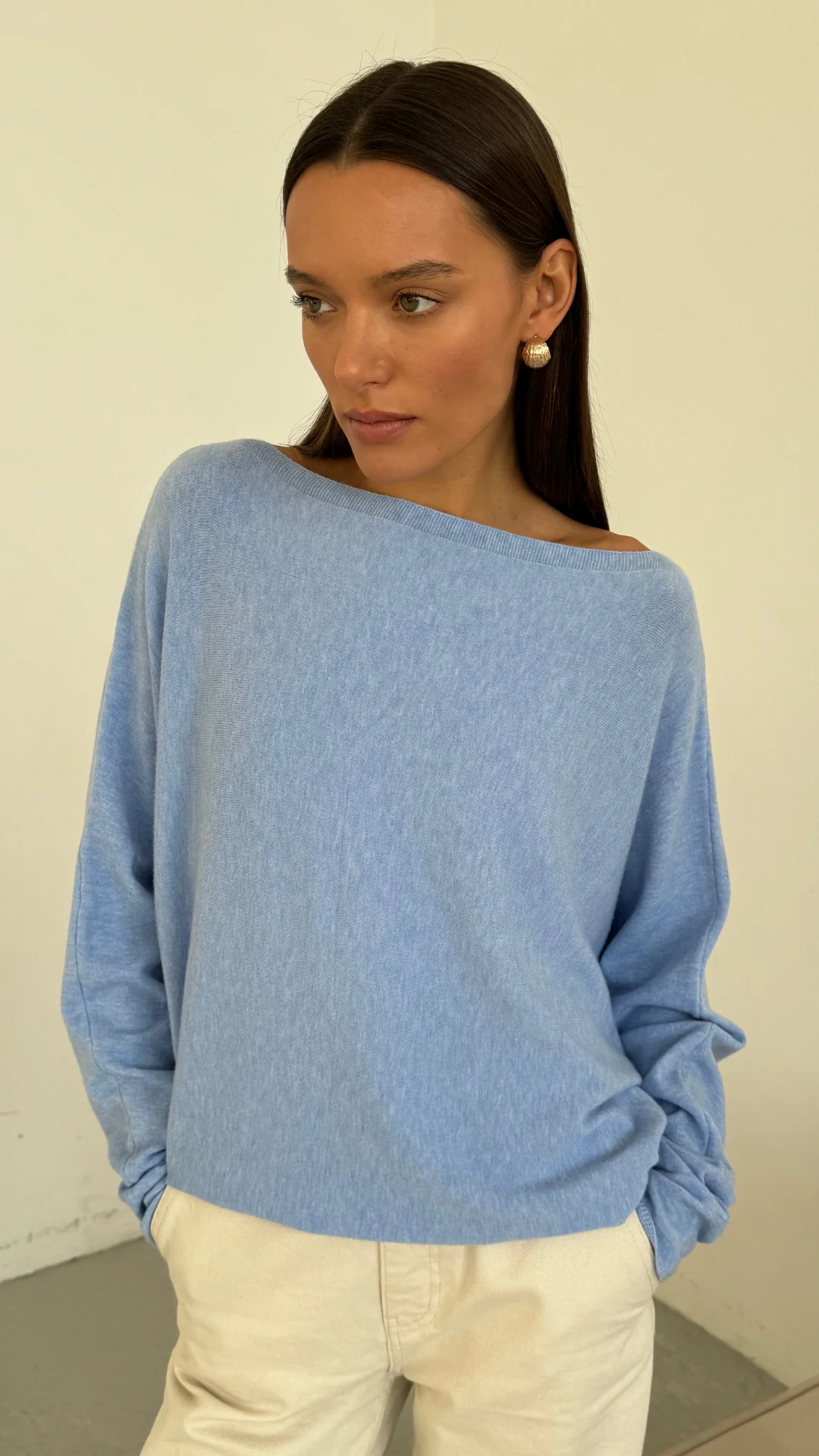 Poppy Sweater - Sky - Image 6