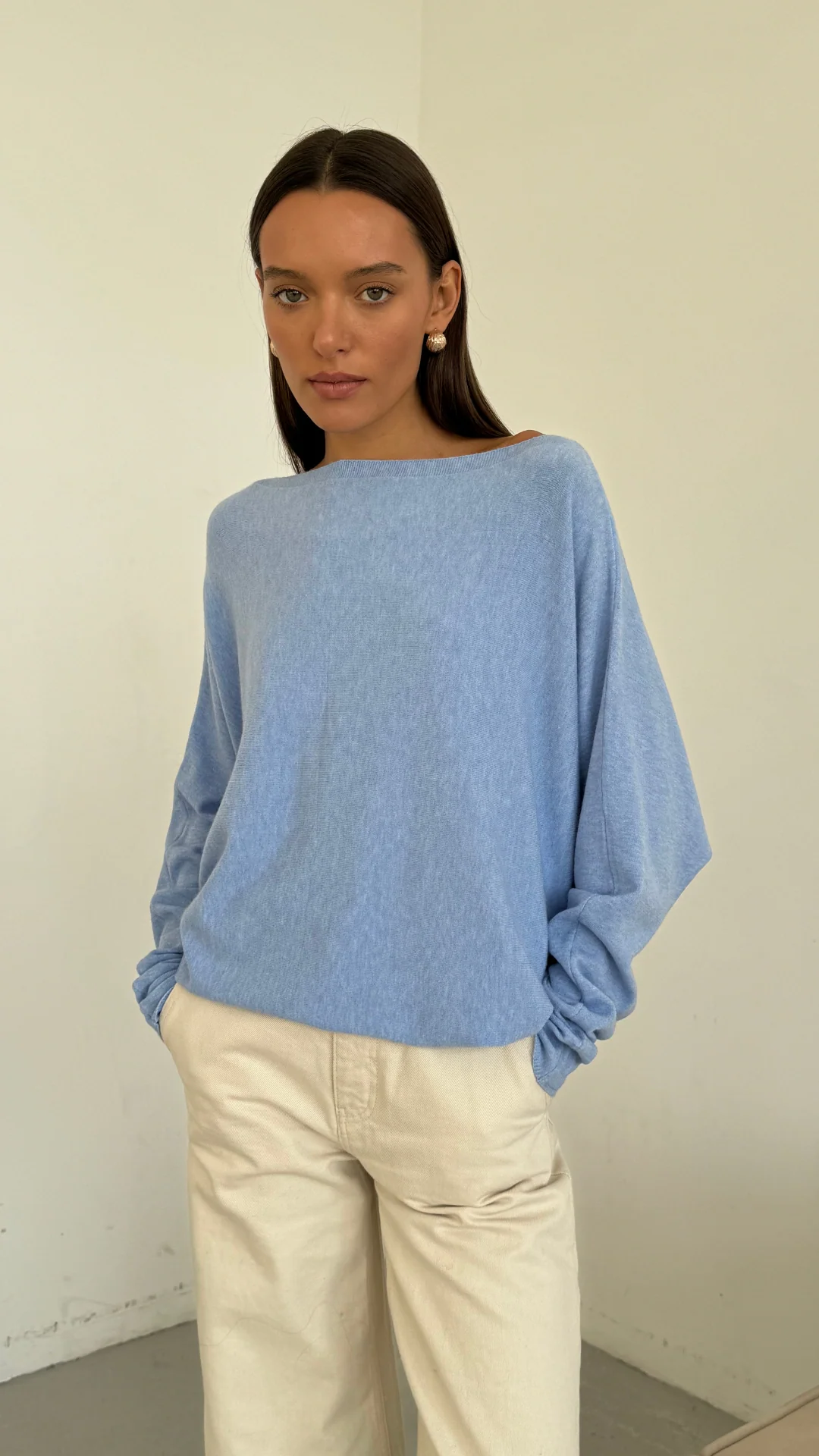 Poppy Sweater - Sky - Image 7
