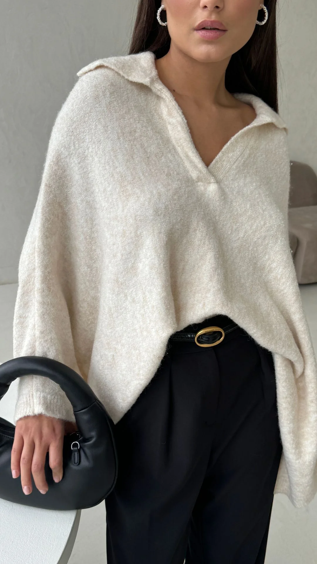 Aleya Sweater - Ivory - Image 5
