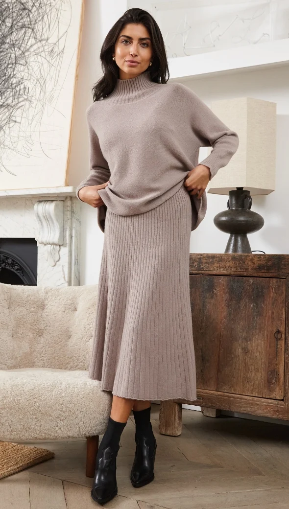 Alma Skirt - Smoke - Image 4