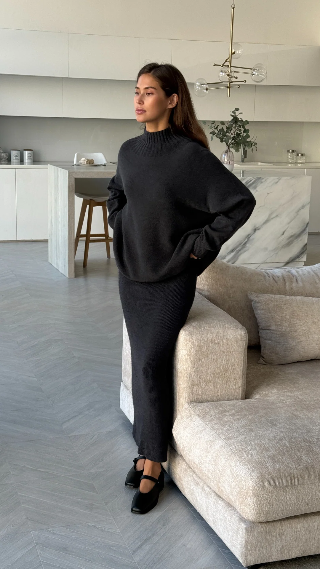Alma Sweater - Anthracite - Image 11