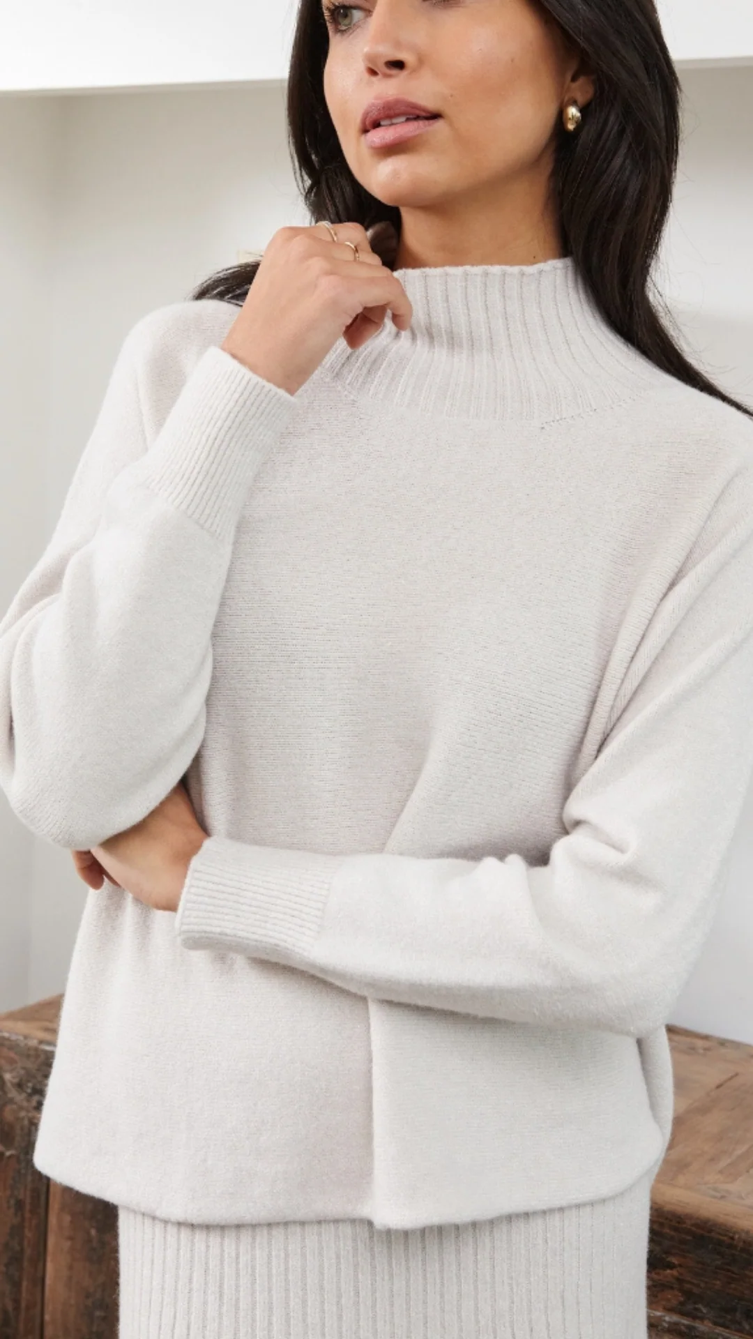Alma Sweater - Ivory - Image 11