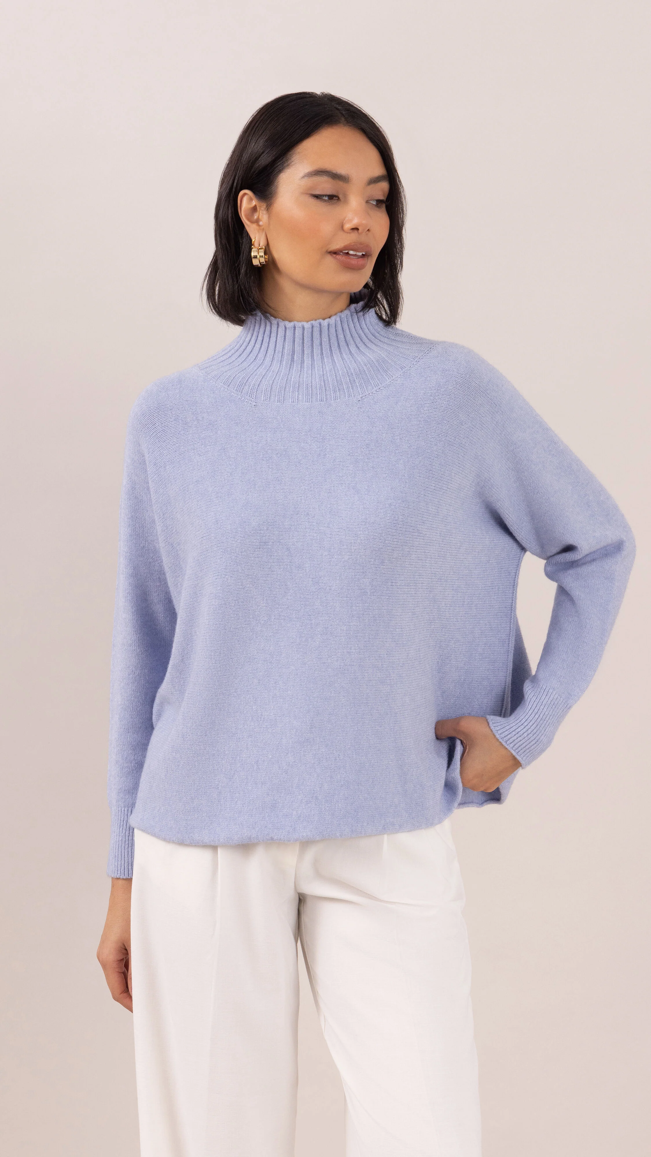 Alma Sweater - Sky Blue - Image 4