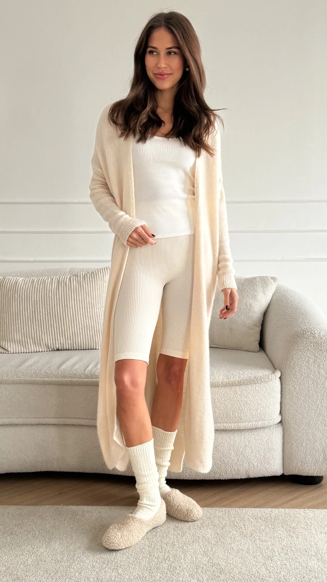 Ameera Cardigan - Ivory - Image 5