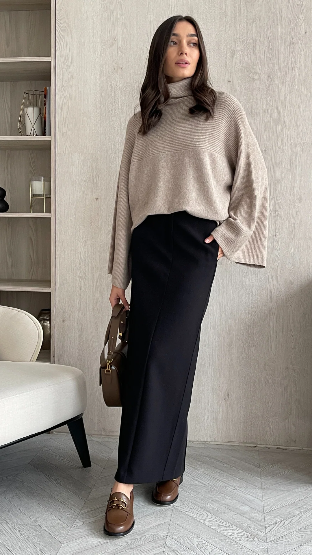 Amelie Sweater - Camel - Image 4