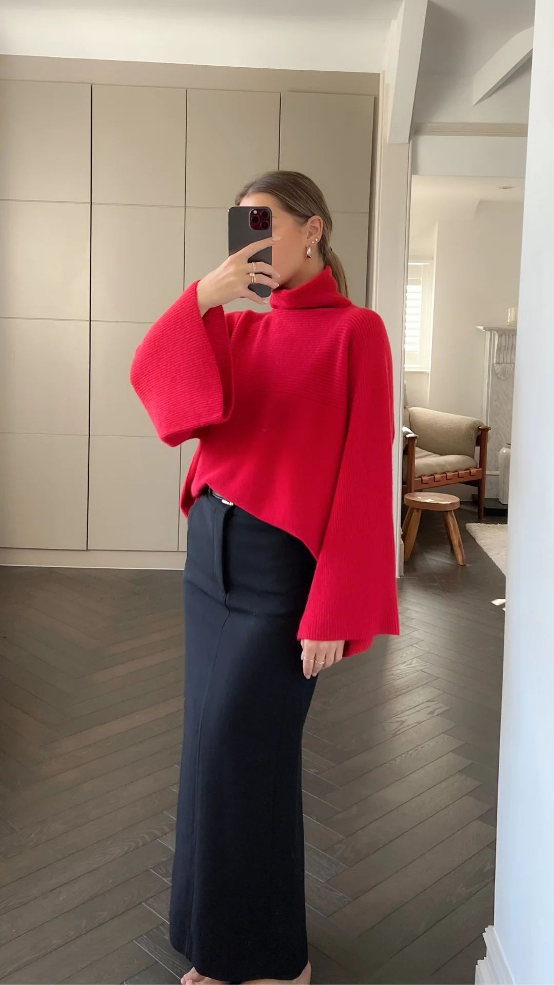 Amelie Sweater - Red - Image 10
