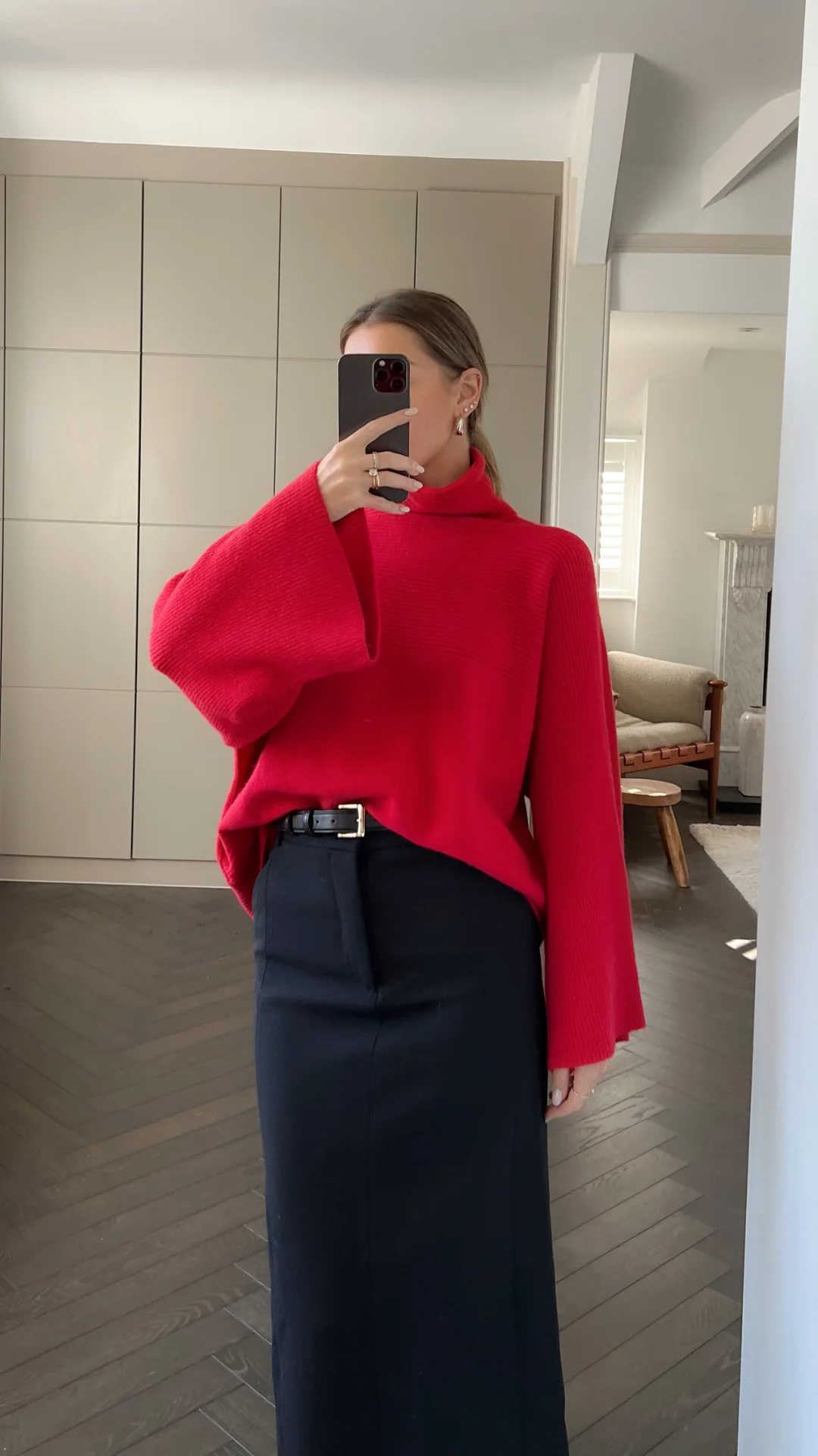 Amelie Sweater - Red - Image 4