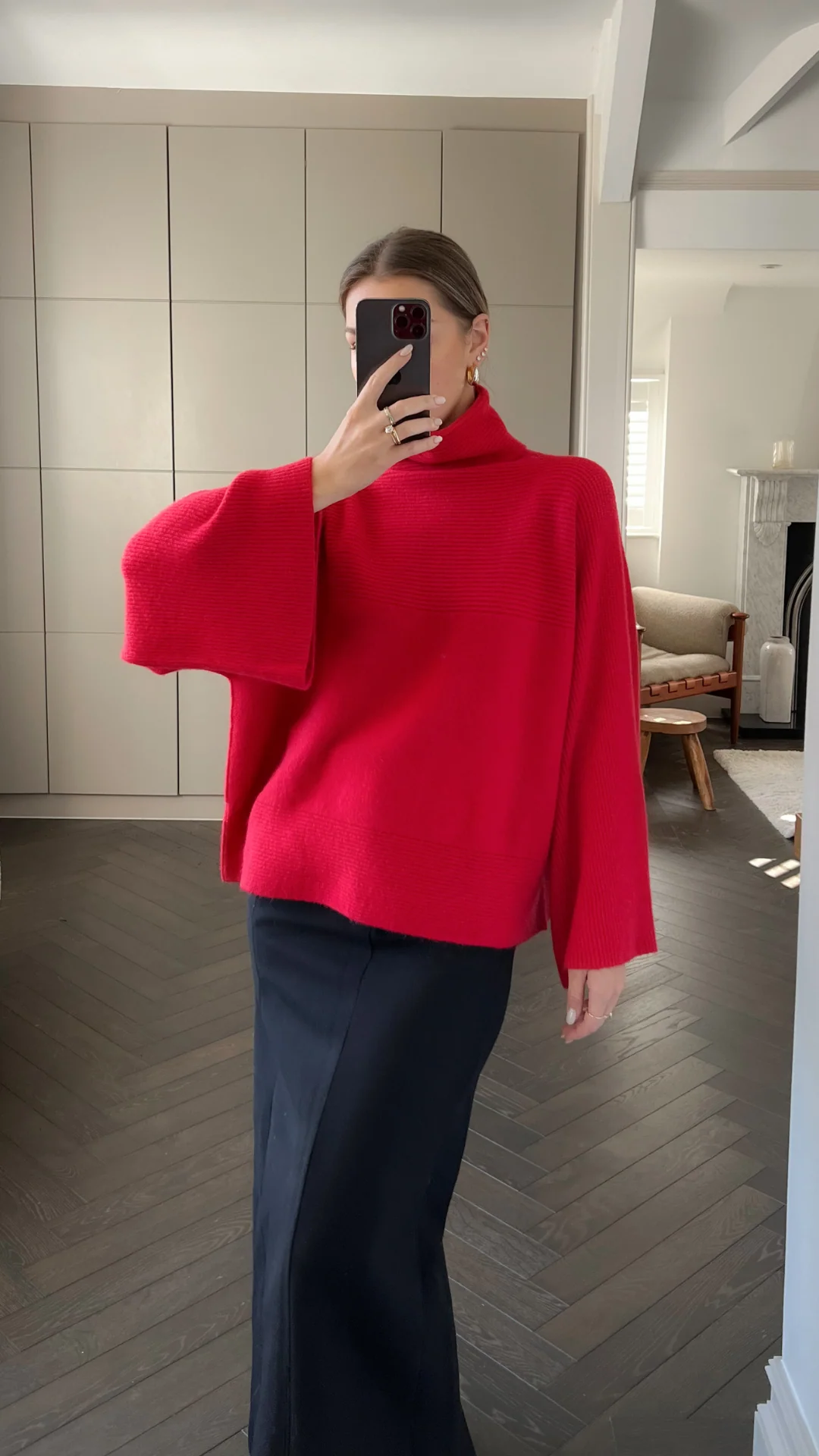 Amelie Sweater - Red - Image 5
