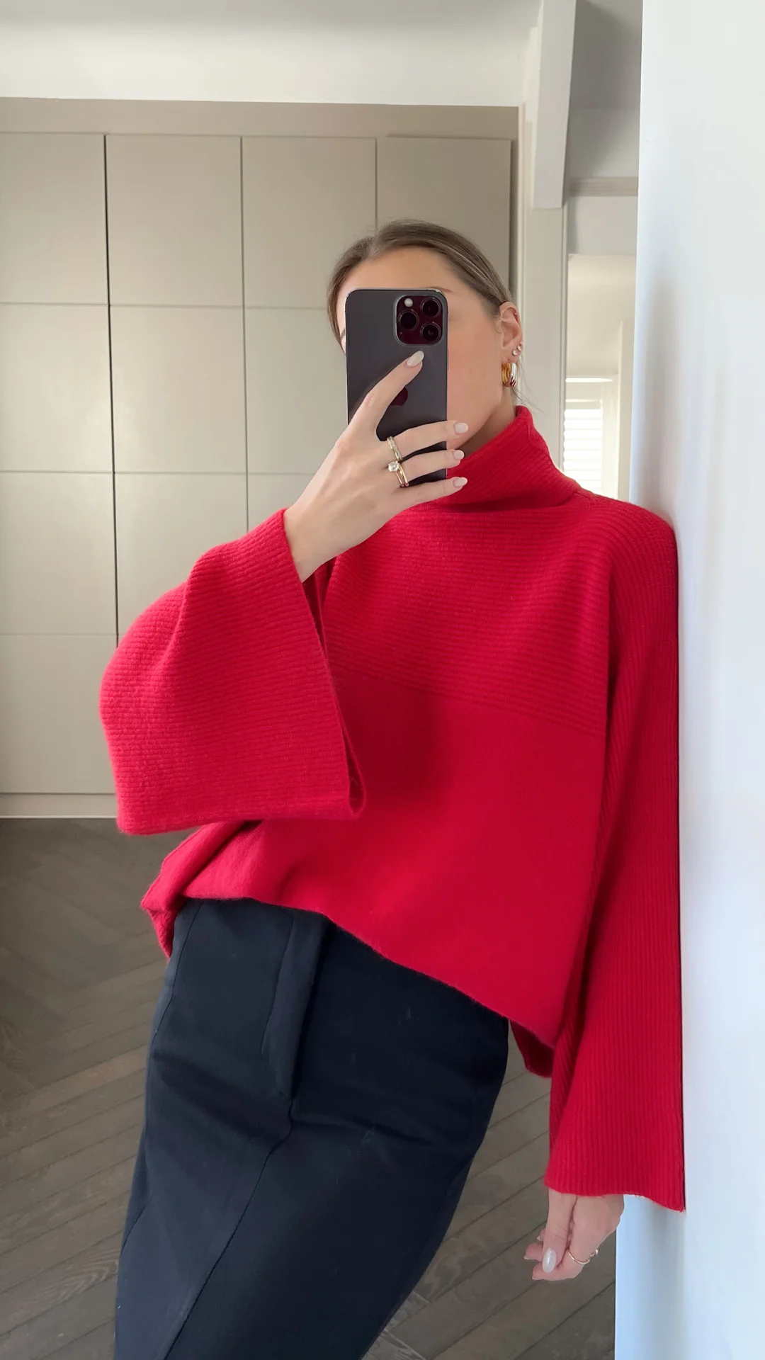 Amelie Sweater - Red - Image 7