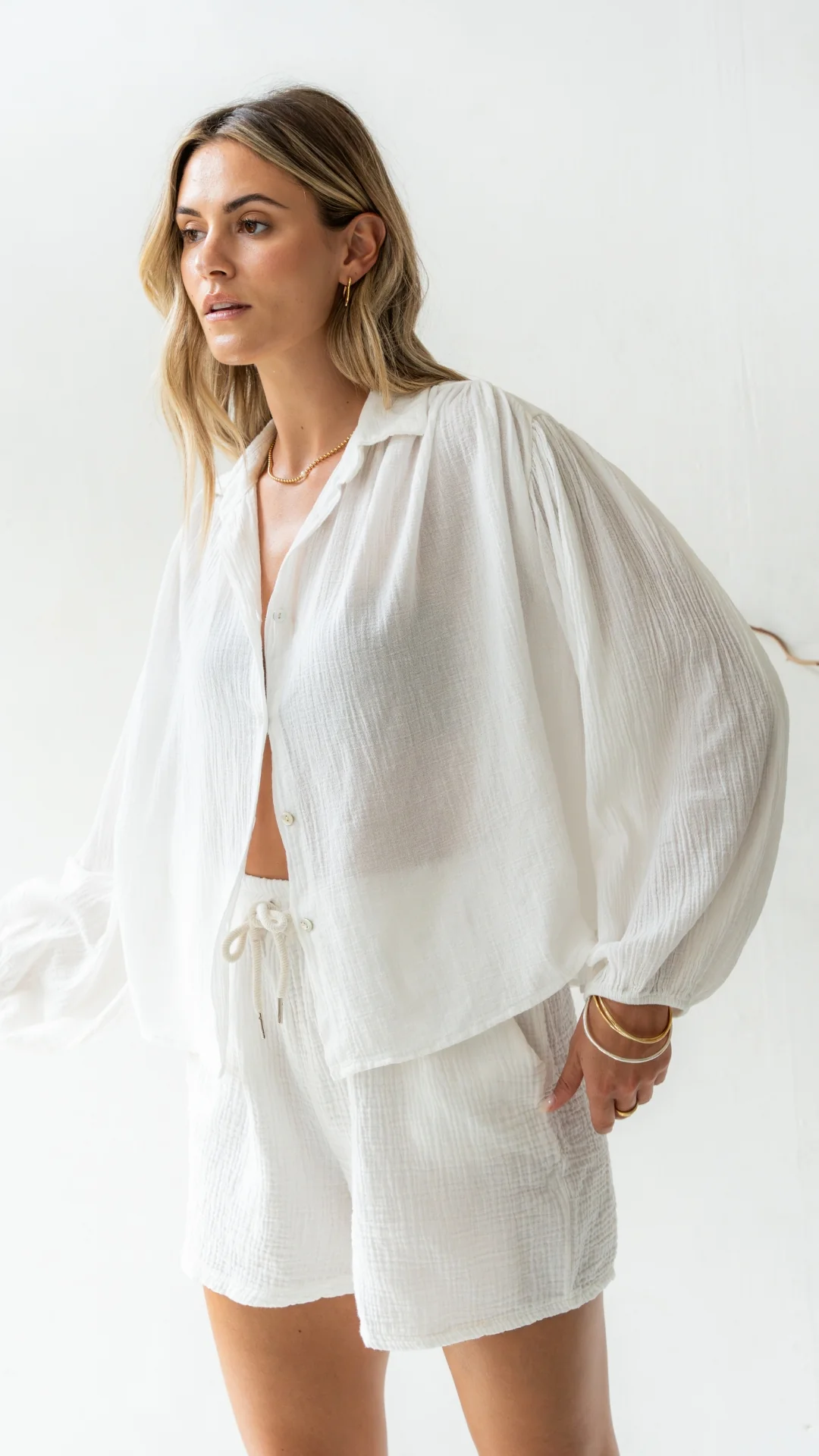 Anais Shorts - White - Image 4