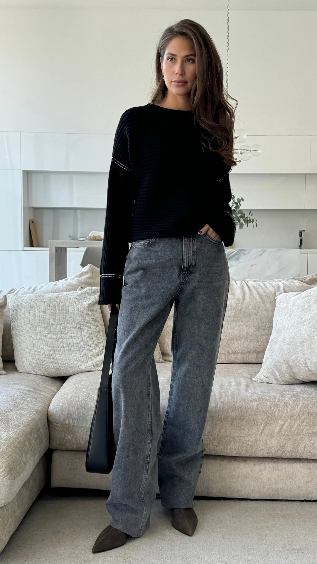 Anna Sweater - Black - Image 4