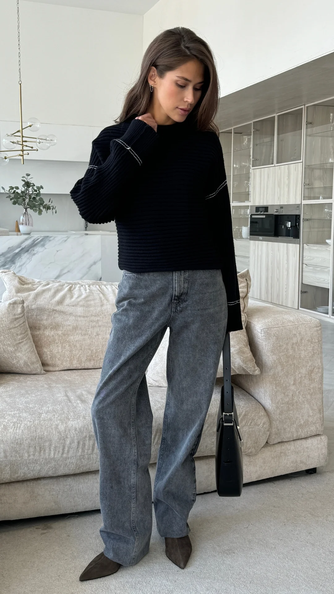 Anna Sweater - Black - Image 5