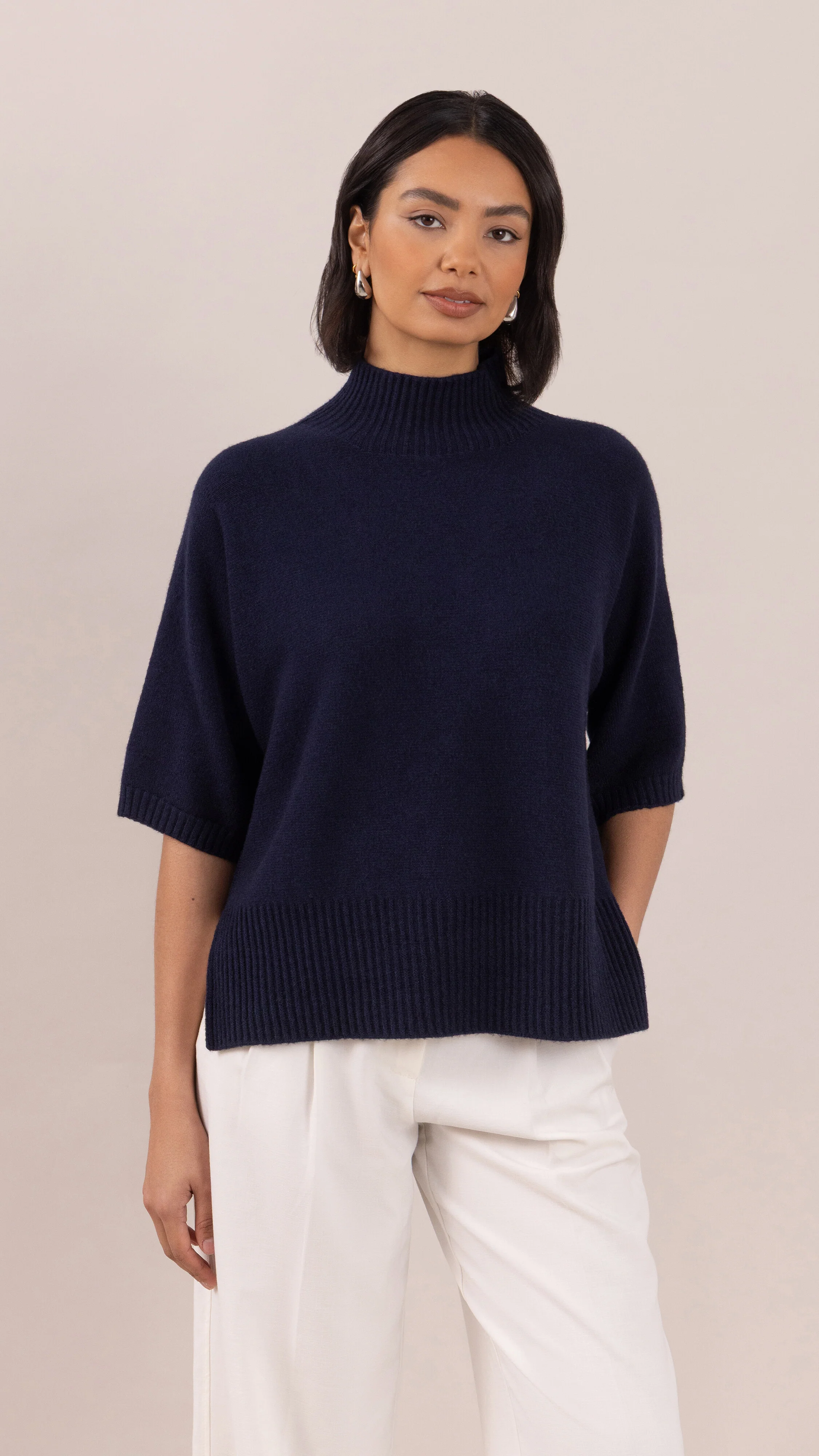 Annie Sweater - Deep Blue - Image 2