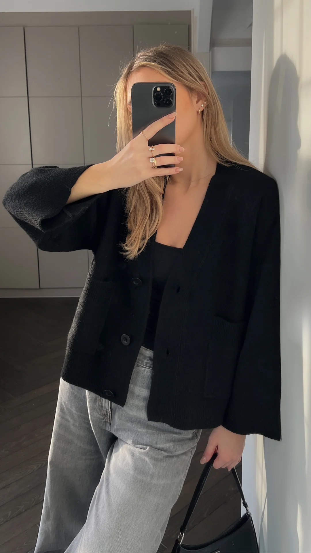 Cassandra Cardigan - Black - Image 14