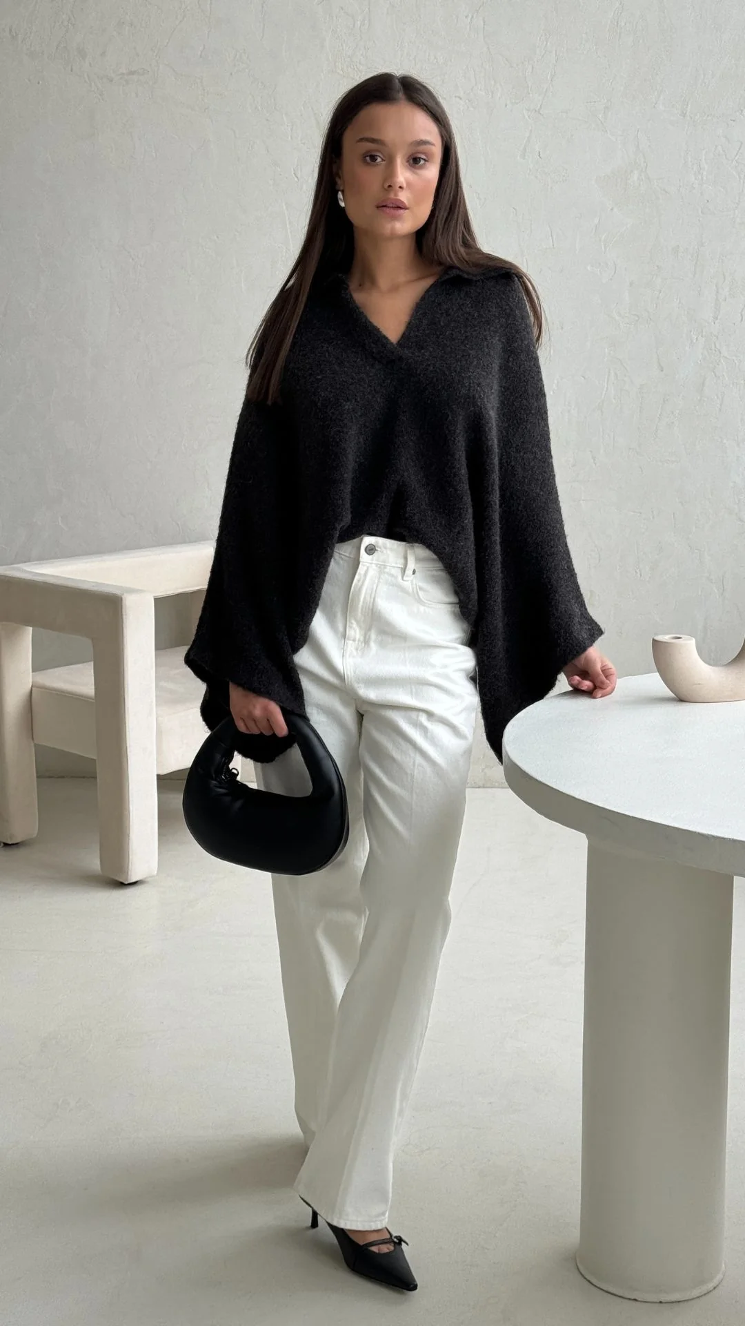 Aleya Sweater - Anthracite - Image 3