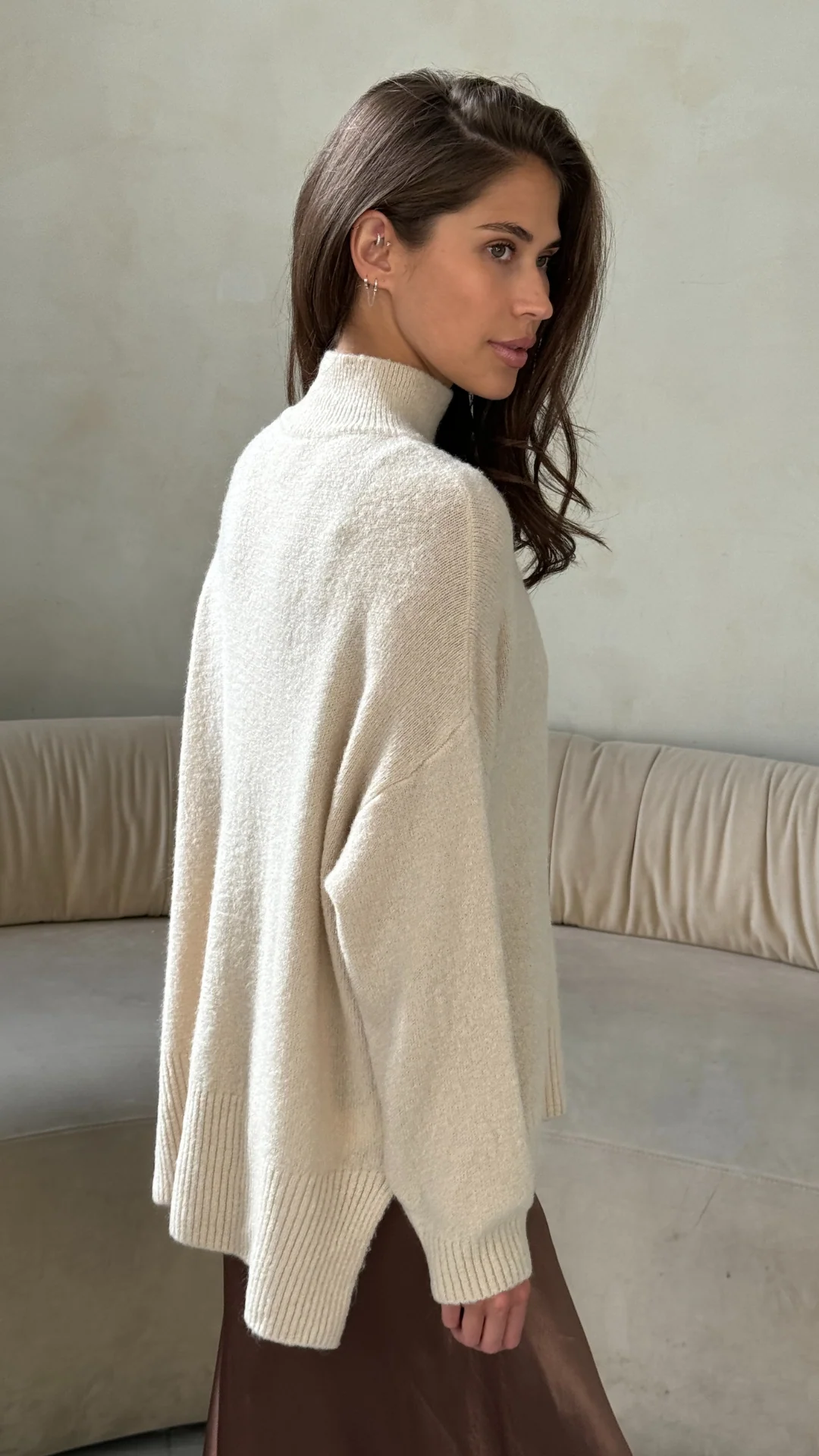 Sara Sweater - Sand - Image 2