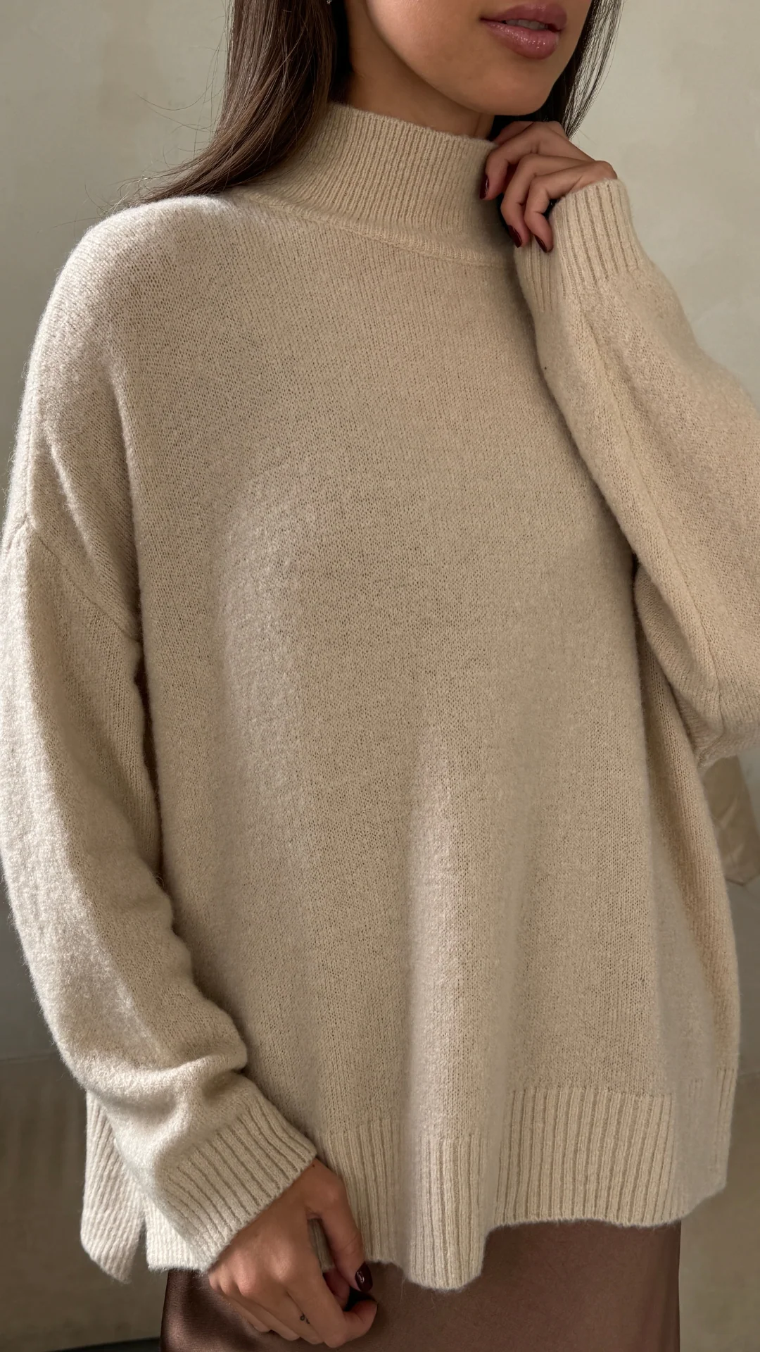 Sara Sweater - Sand - Image 4