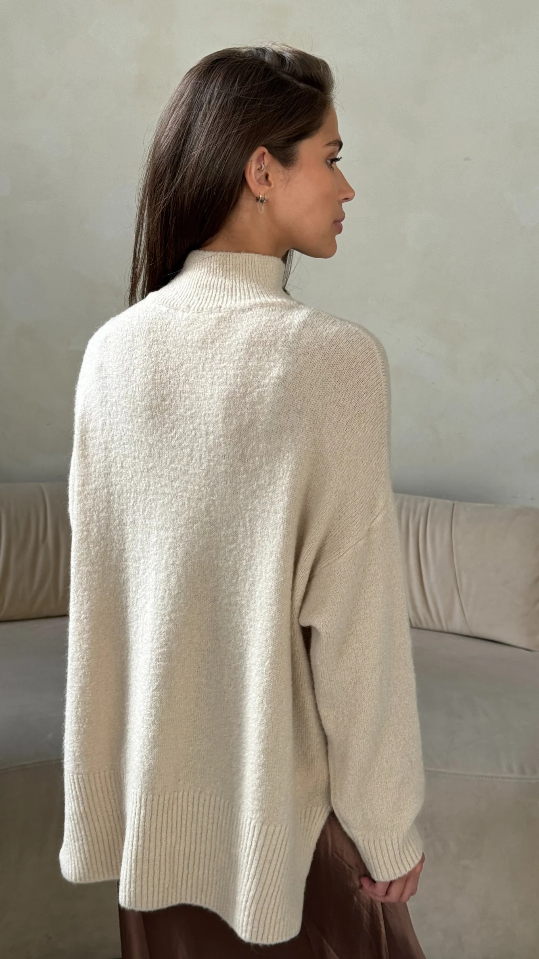 Sara Sweater - Sand - Image 5