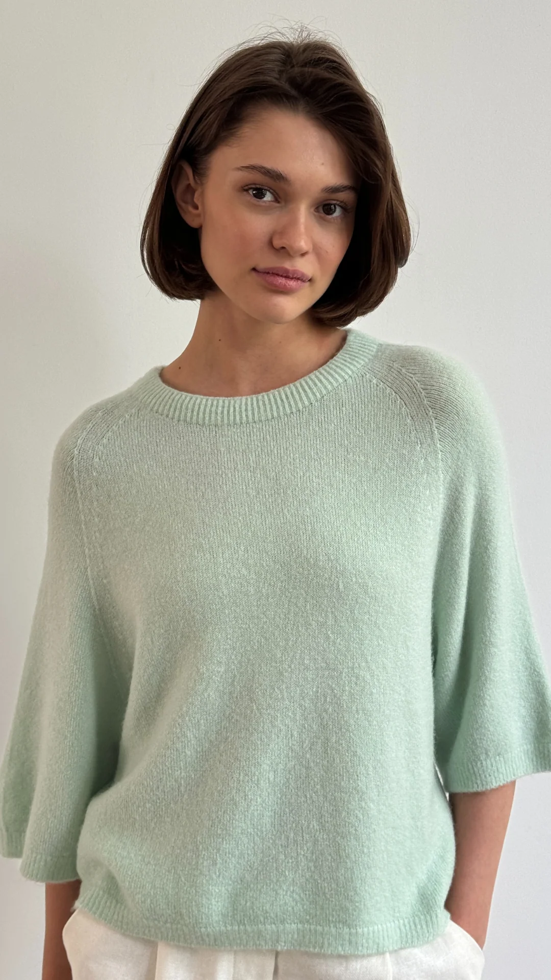 Piper Alpaca Knit - Mint - Image 4