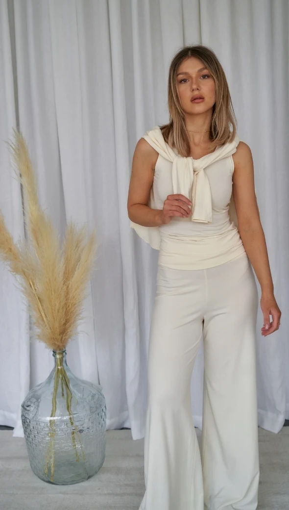 Darci Vest - Ivory - Image 4