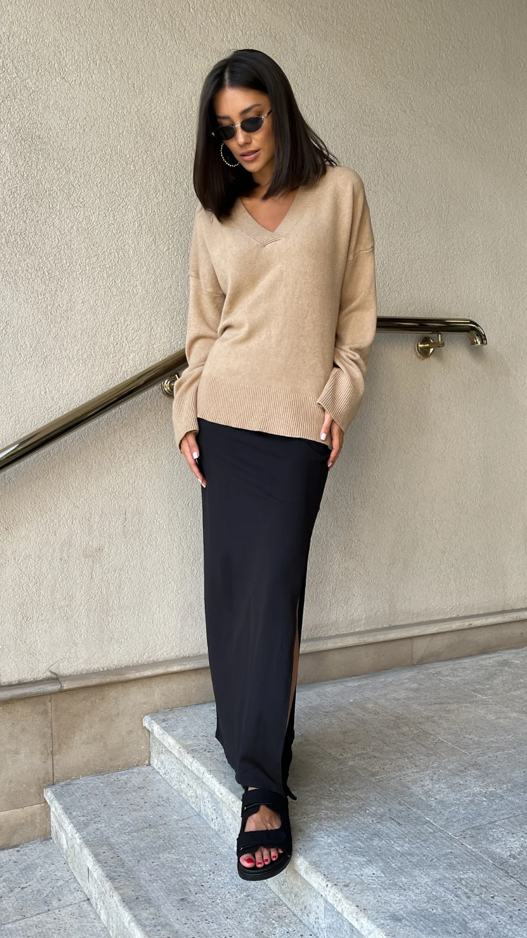 Emilia Sweater - Camel - Image 6