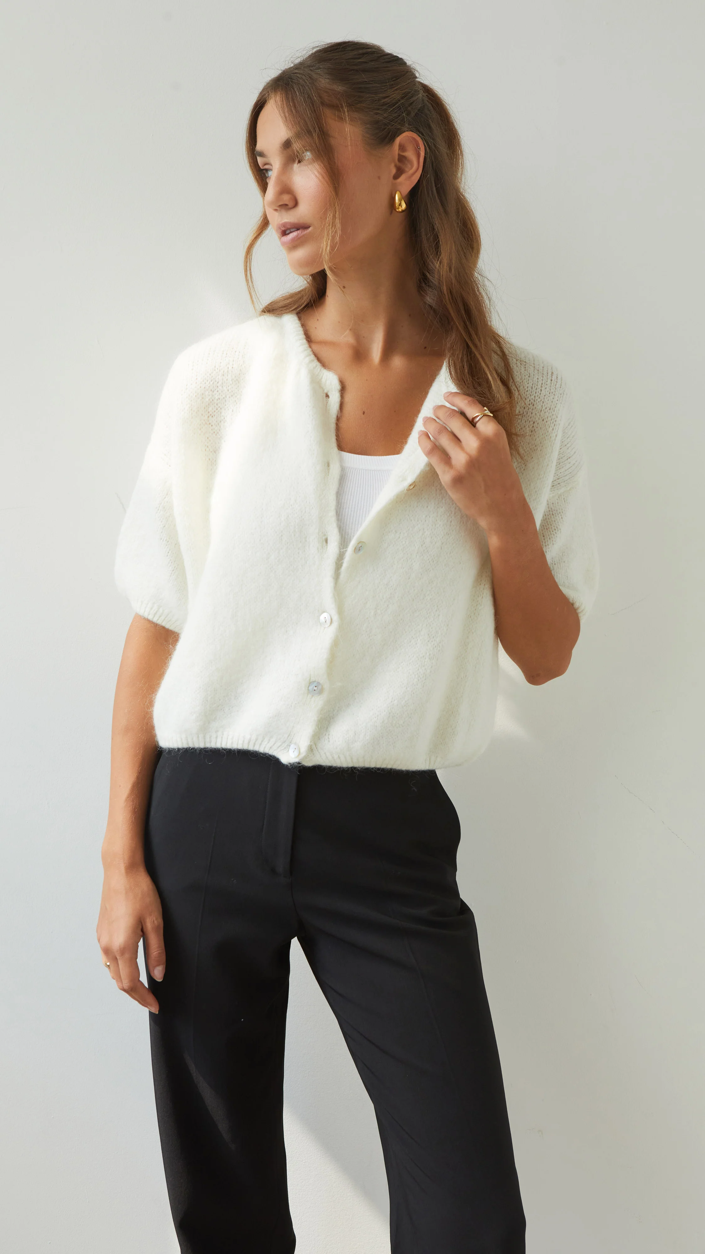 Emme Cardigan - Ivory - Image 2