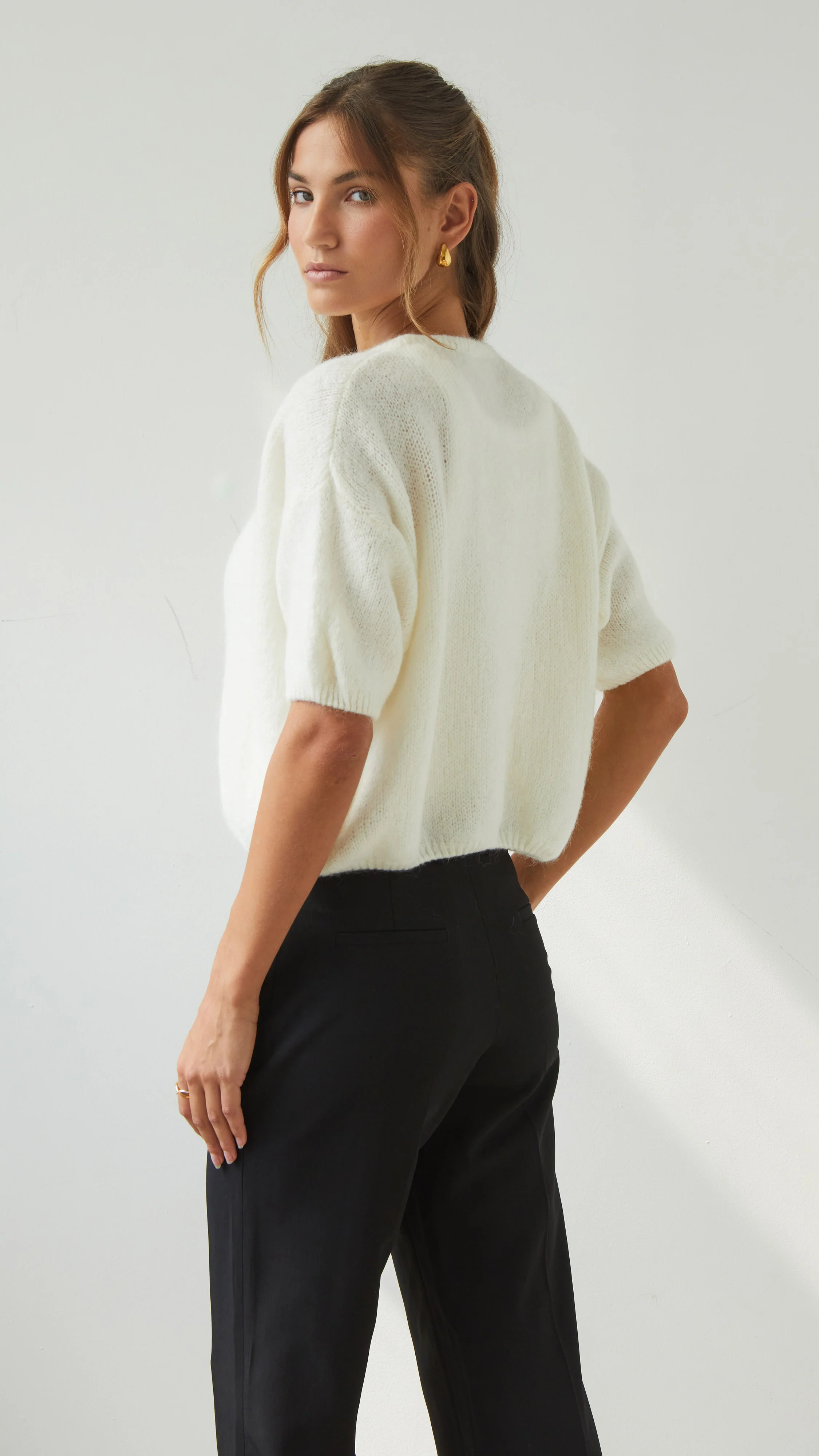 Emme Cardigan - Ivory - Image 4