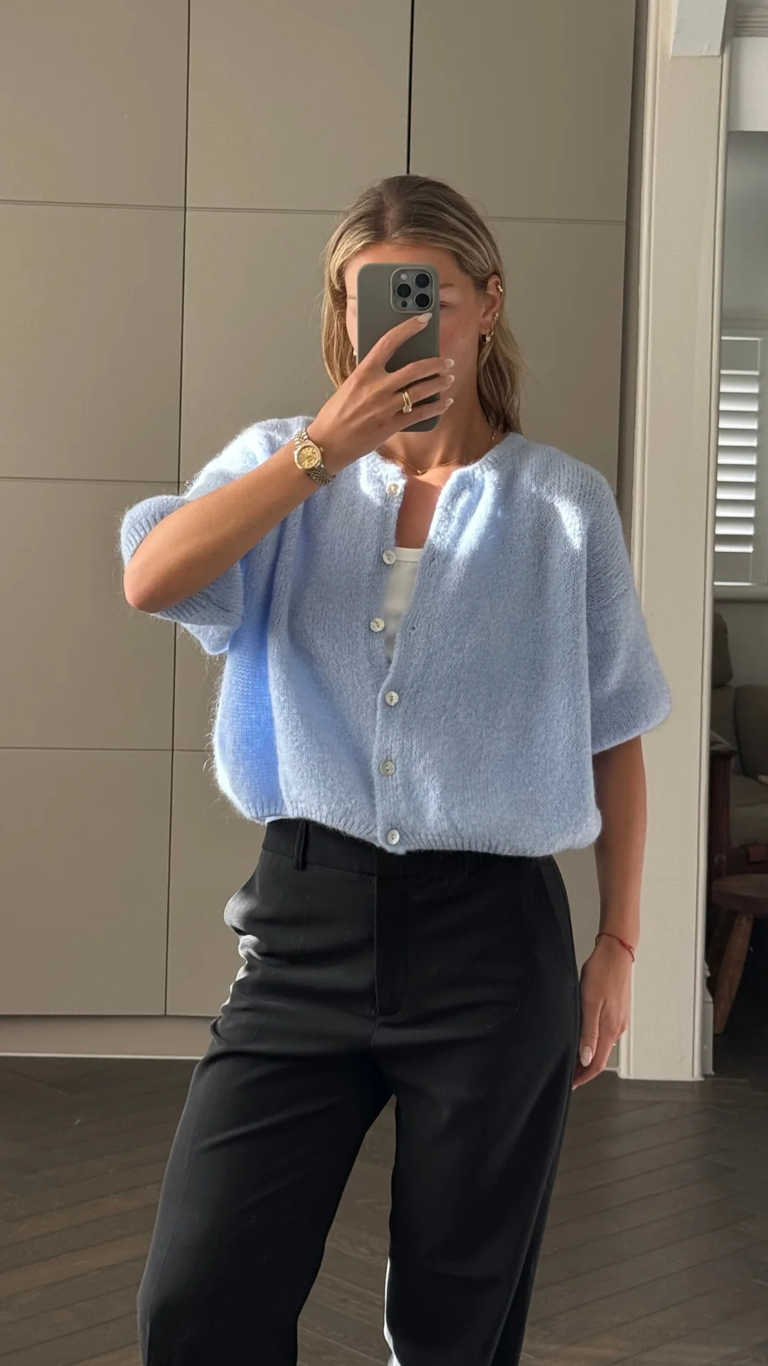 Emme Cardigan - Sky - Image 2