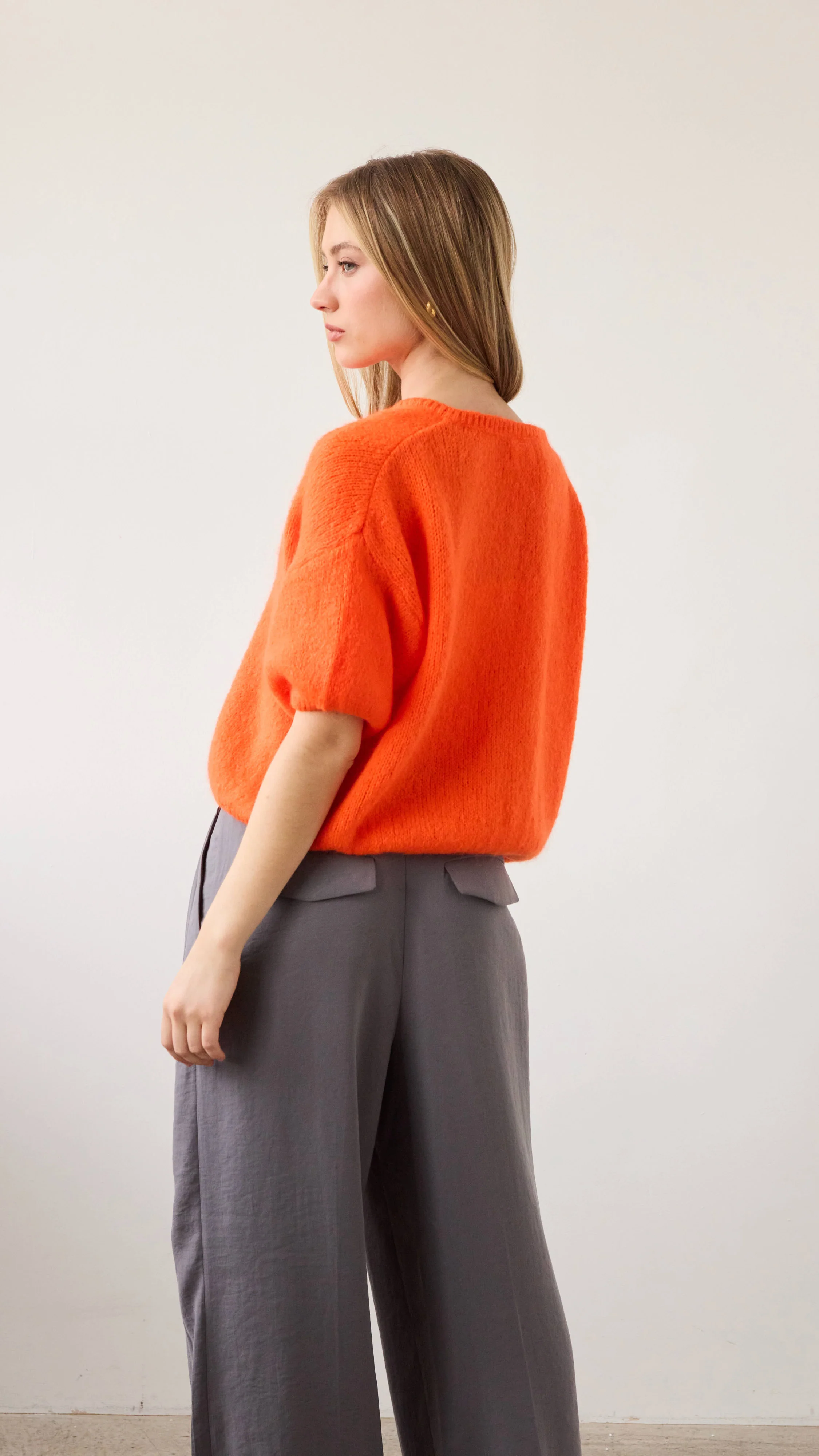 Emme Cardigan - Tangerine - Image 7
