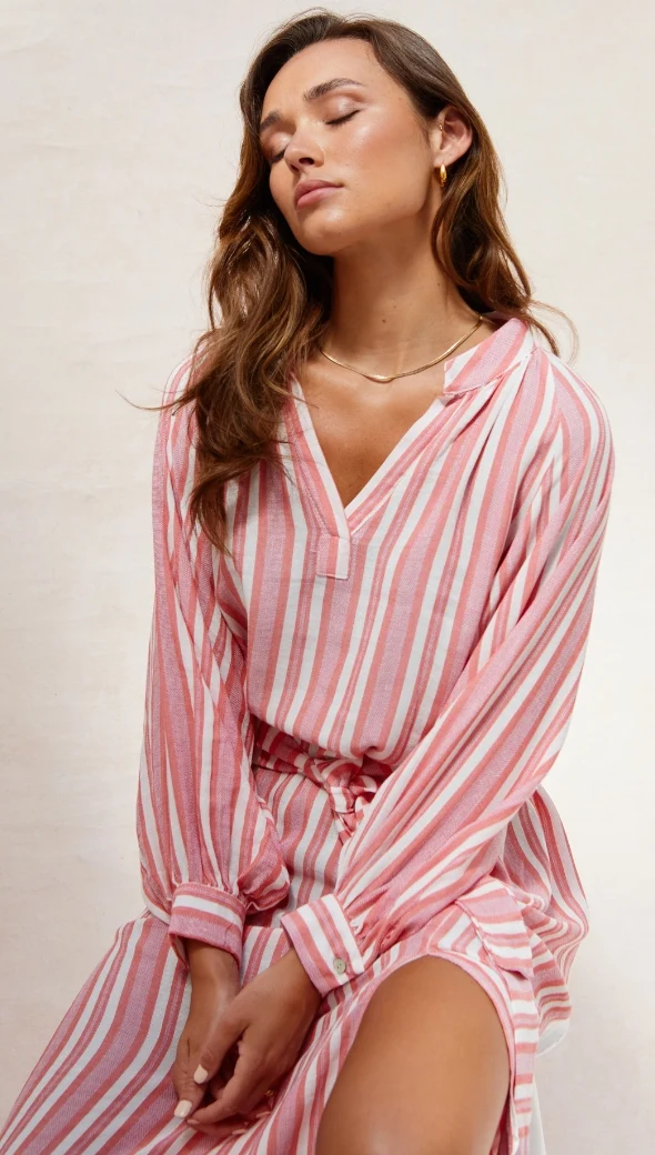 Ines Kaftan - Coral Stripe - Image 3