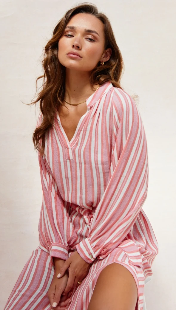 Ines Kaftan - Coral Stripe - Image 7