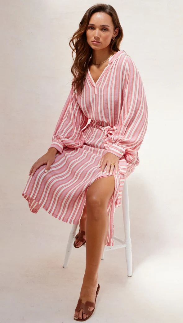 Ines Kaftan - Coral Stripe - Image 9