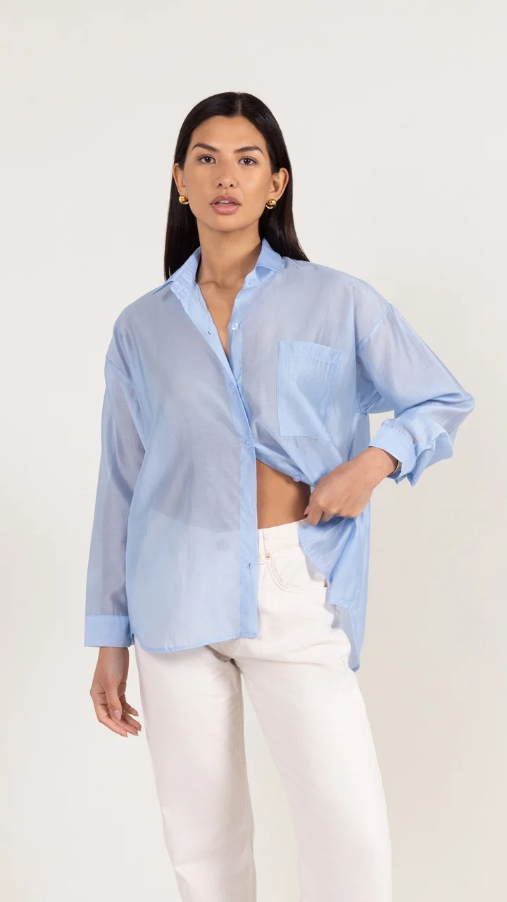 Ines Shirt - Sky - Image 2