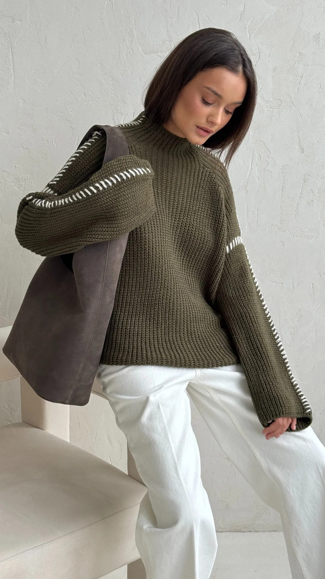 Kaya Jumper - Khaki - Image 8