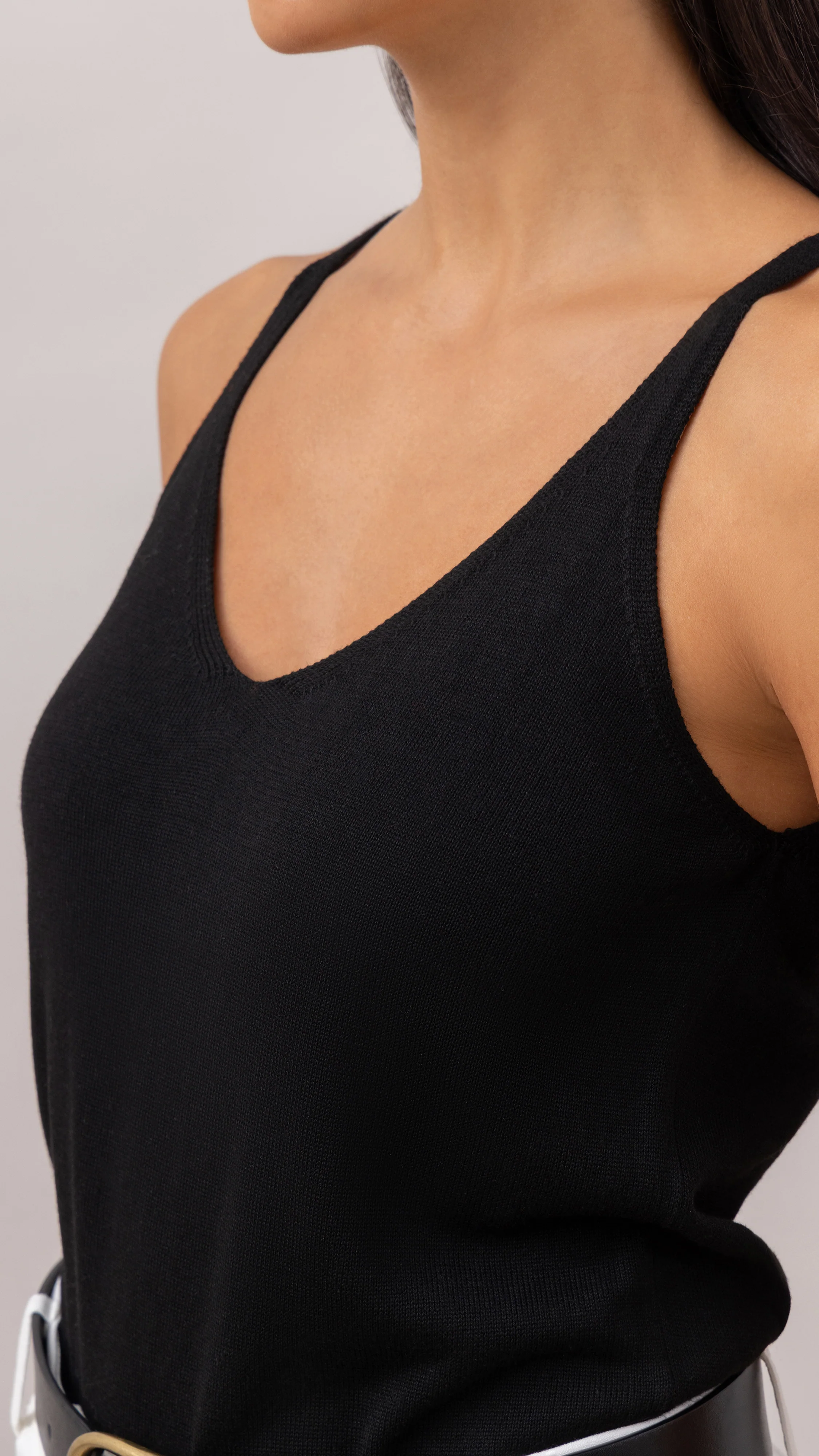 Kora Knitted Twin Set - Black - Image 6