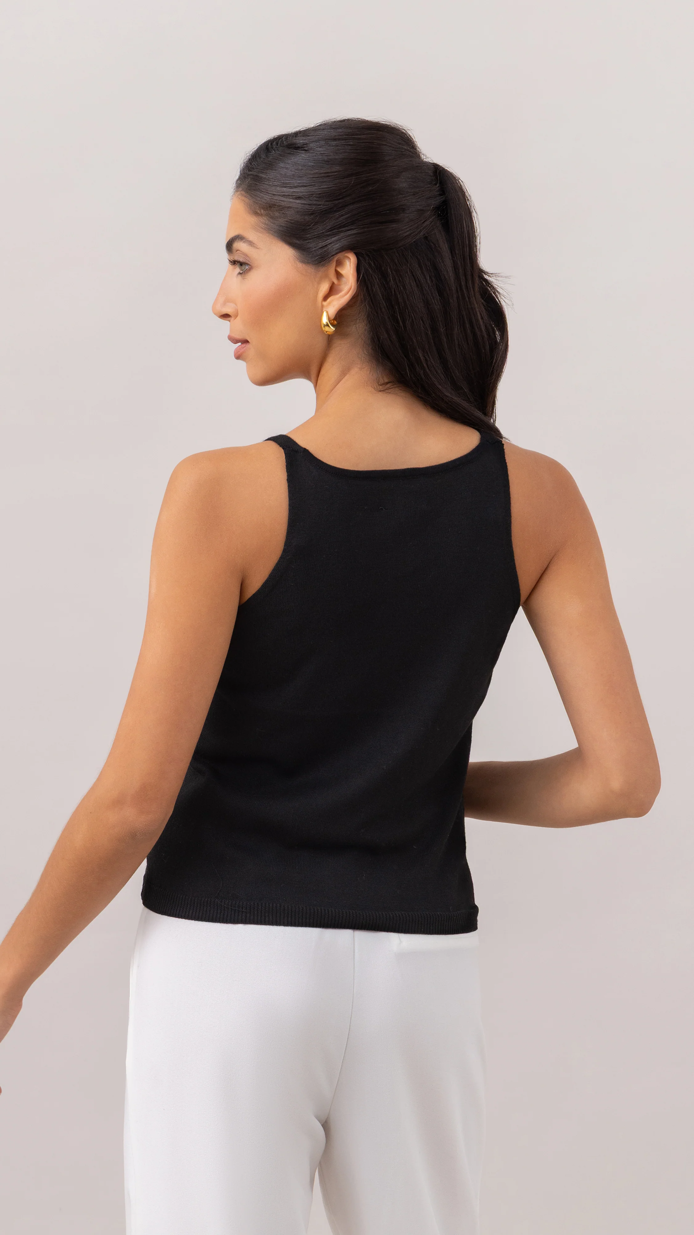 Kora Knitted Twin Set - Black - Image 7