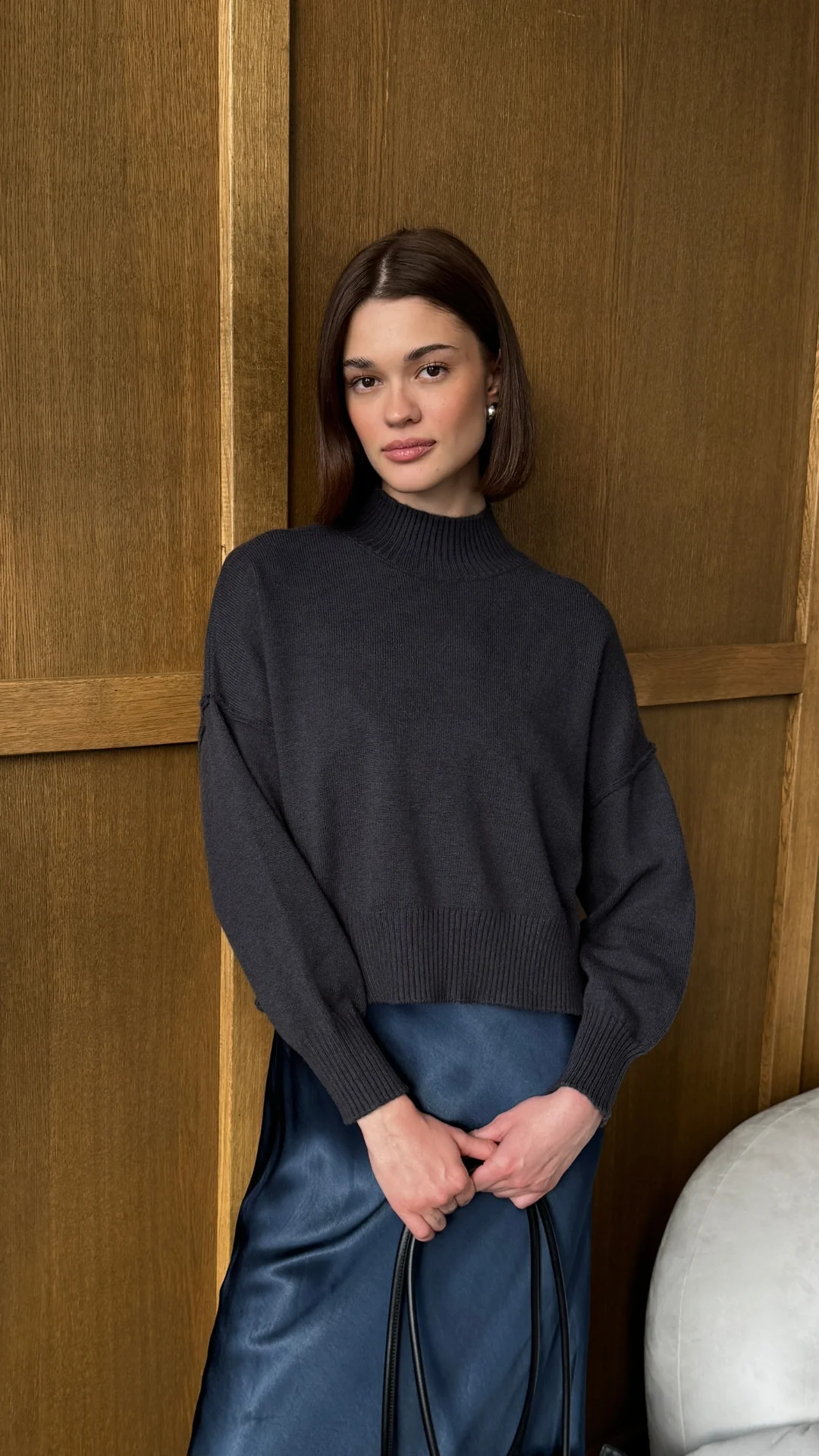 Lottie Sweater - Carbon - Image 2