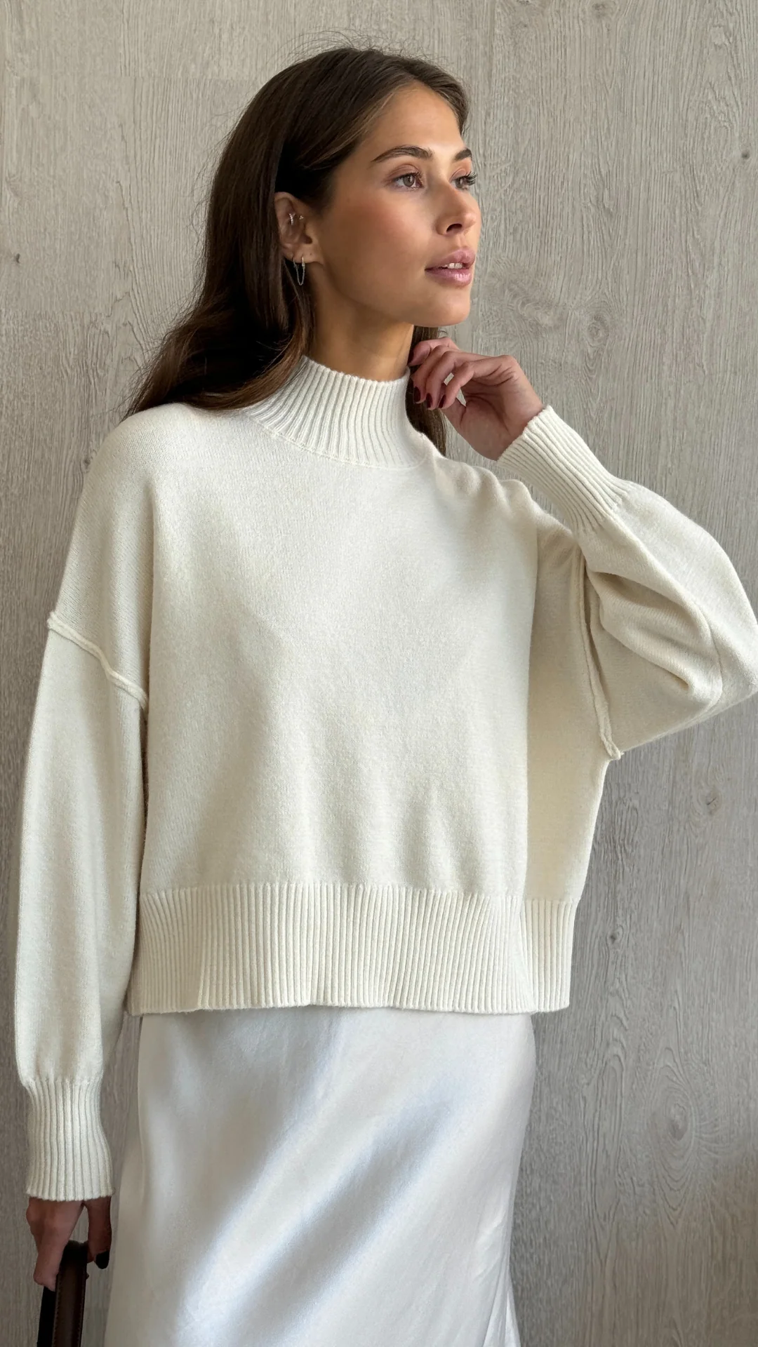Lottie Sweater - Cream - Image 10