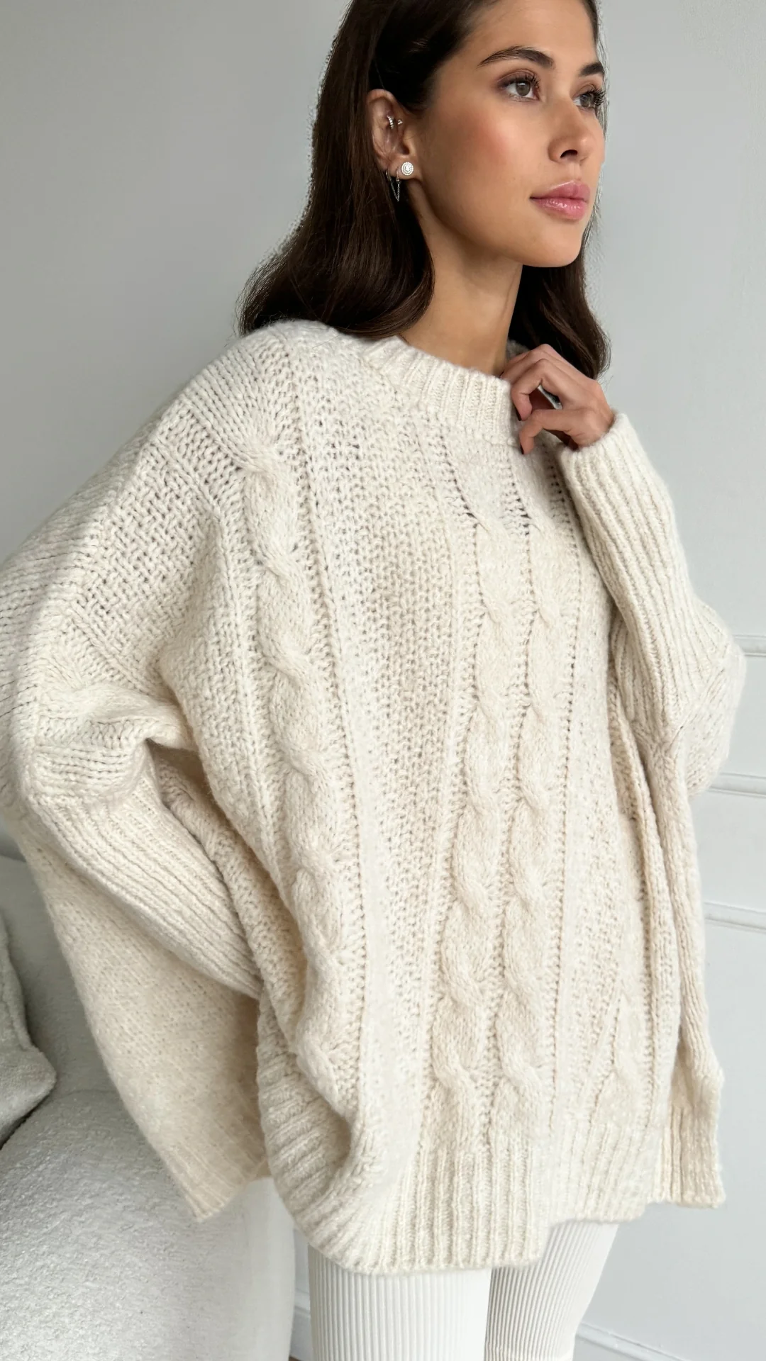 Madison Sweater - Ivory - Image 7