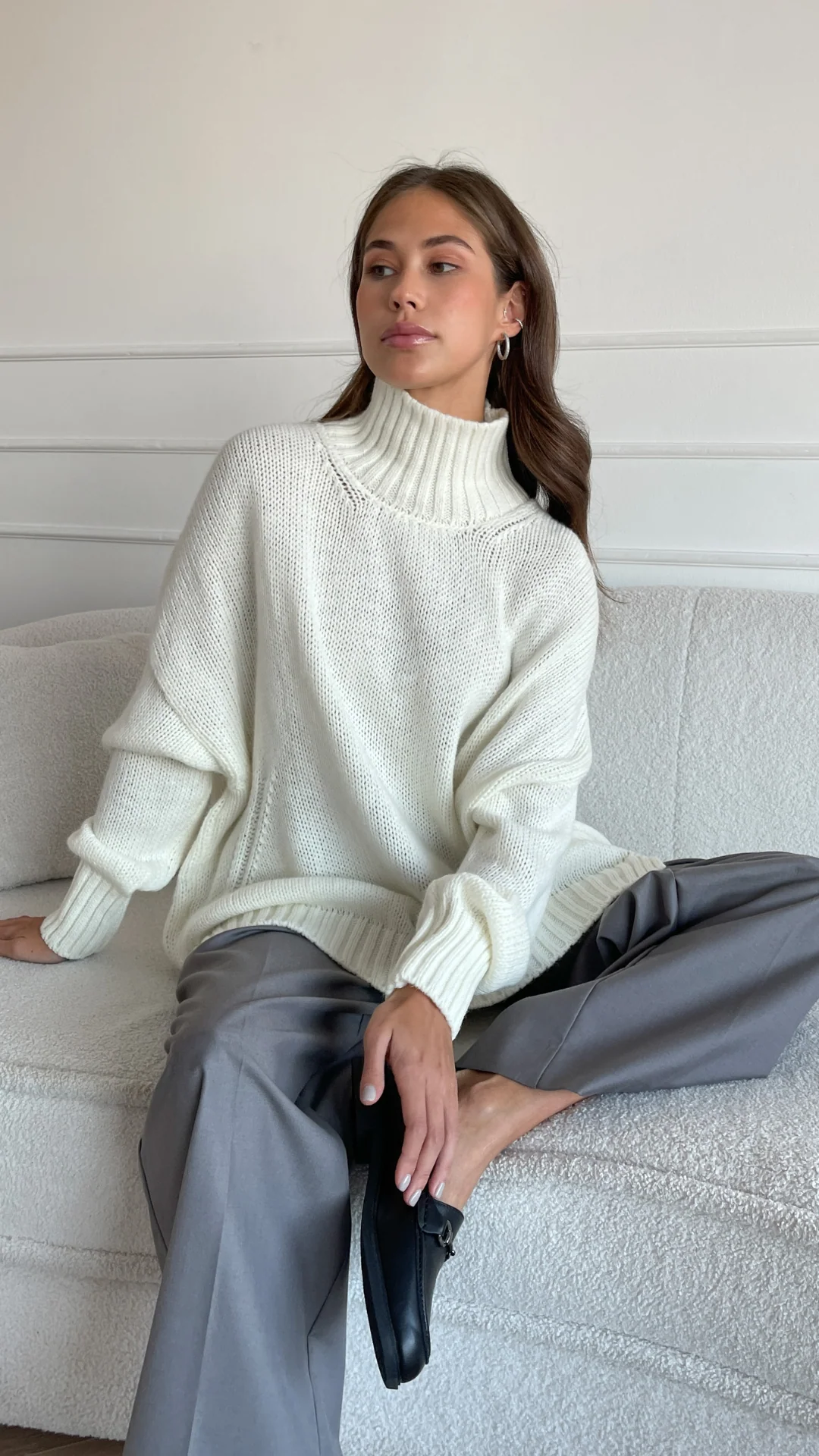 Margot Sweater - Ivory - Image 3