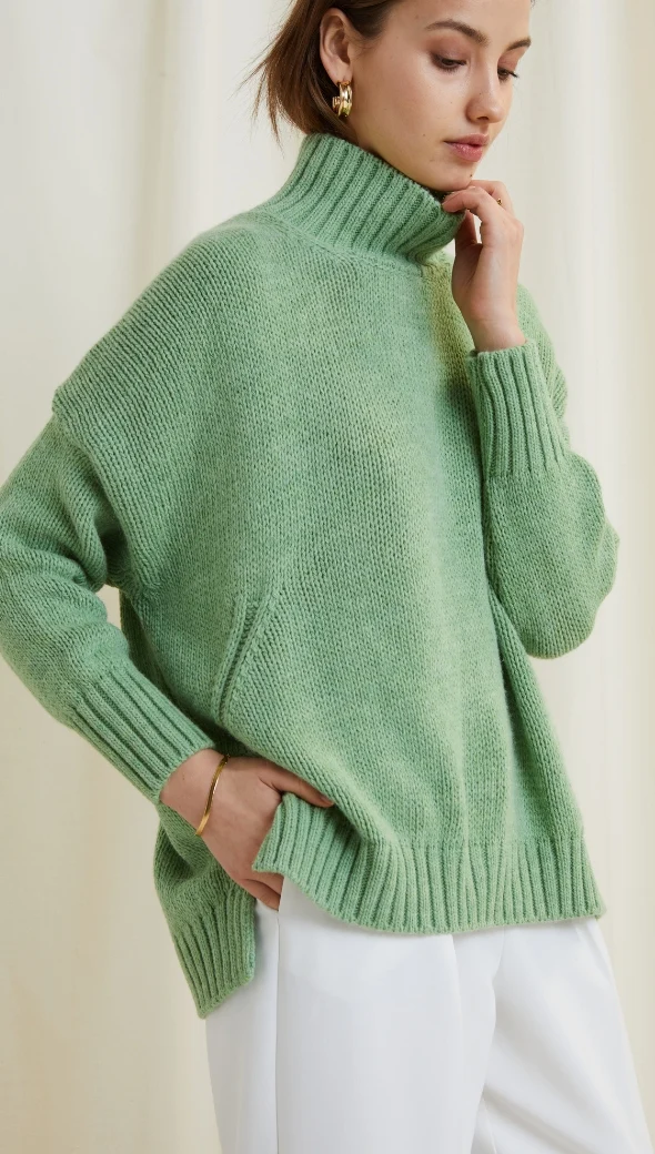 Margot Sweater - Mint - Image 10
