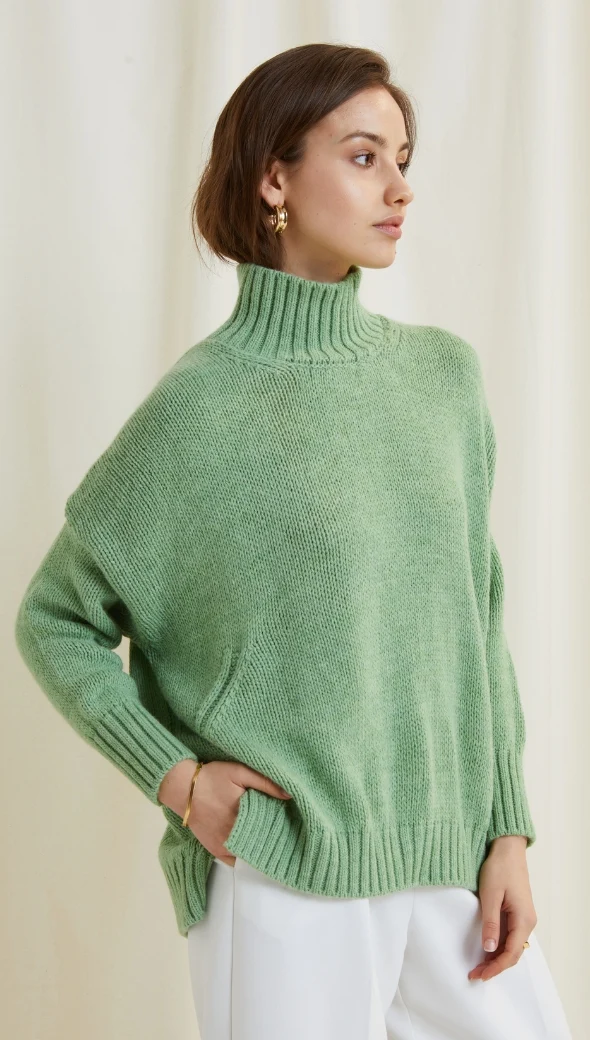 Margot Sweater - Mint - Image 11