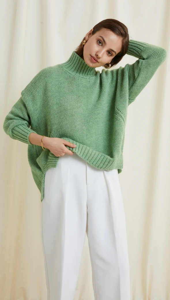 Margot Sweater - Mint - Image 4