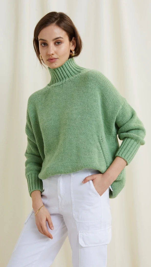 Margot Sweater - Mint - Image 7