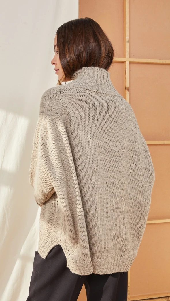 Margot Sweater - Taupe - Image 9