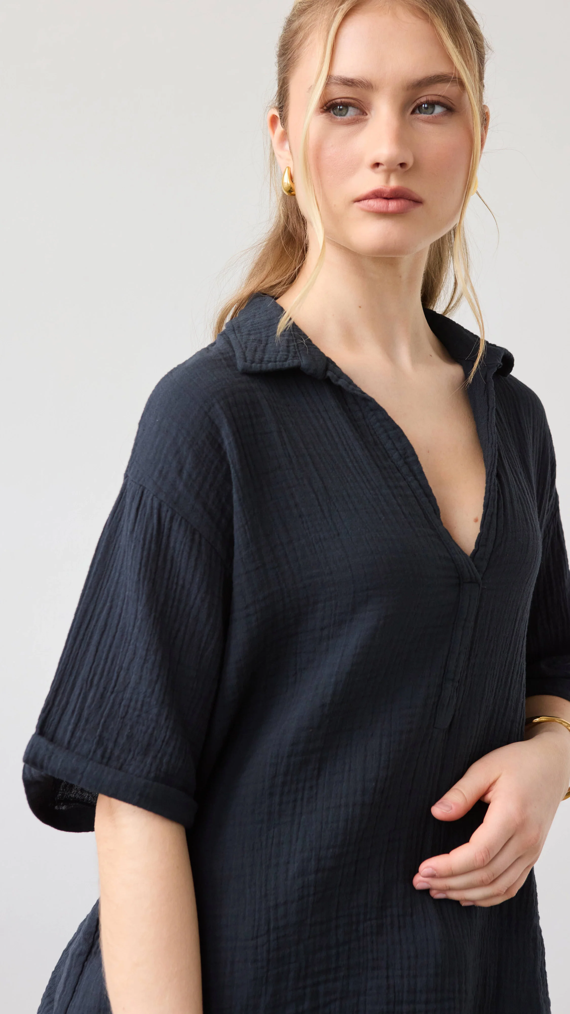 Mariana Shirt - Black - Image 11