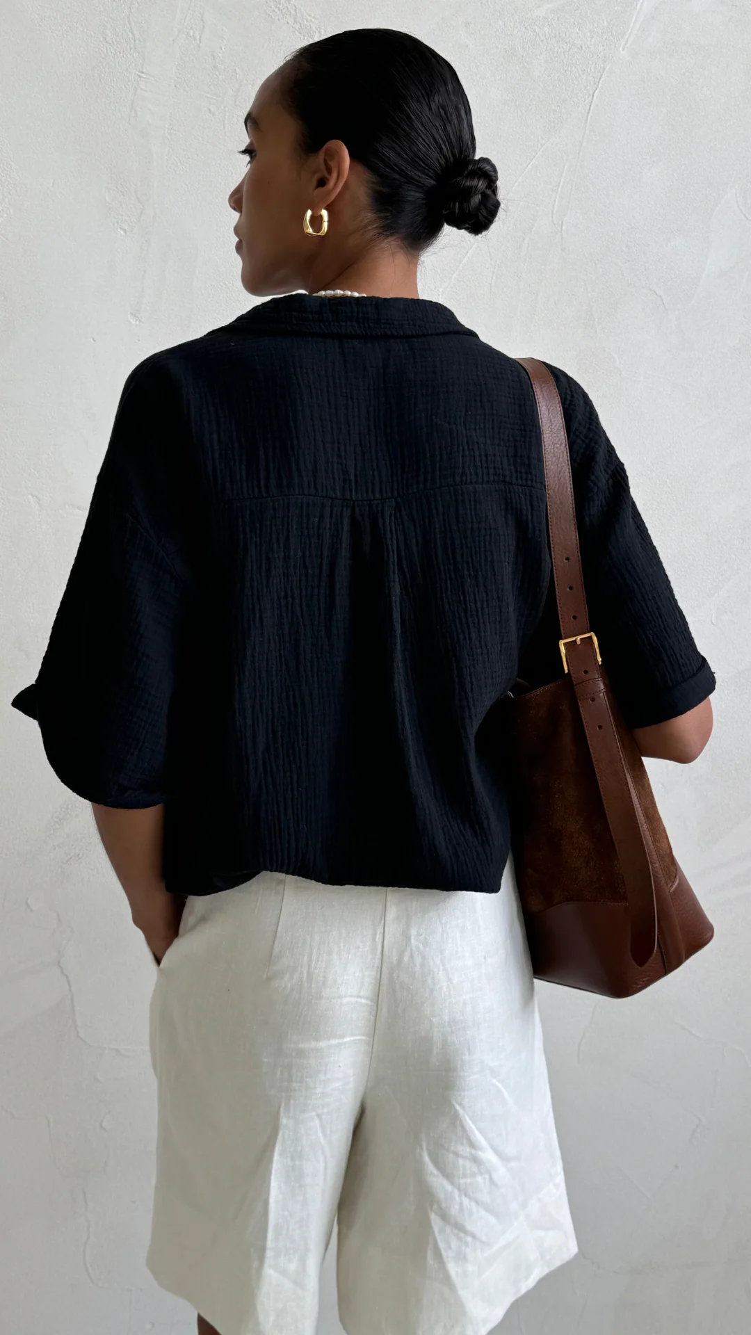 Mariana Shirt - Black - Image 7