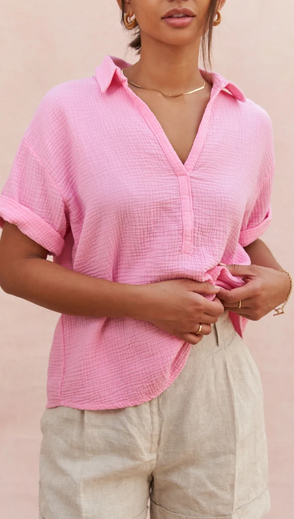 Mariana Shirt - Bubblegum - Image 3